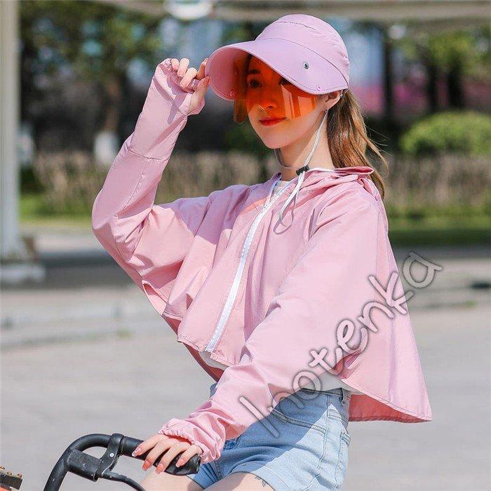 ベール付き帽子 レディース サンバイザー 日よけ帽 ハット フェイスカバー アームカバー Uvカット 日焼け止め服 釣り ゴルフ ゴーグル付き アウトドア 自転車用 036 Dbmy a Kayiyasu ヤフー店 通販 Yahoo ショッピング