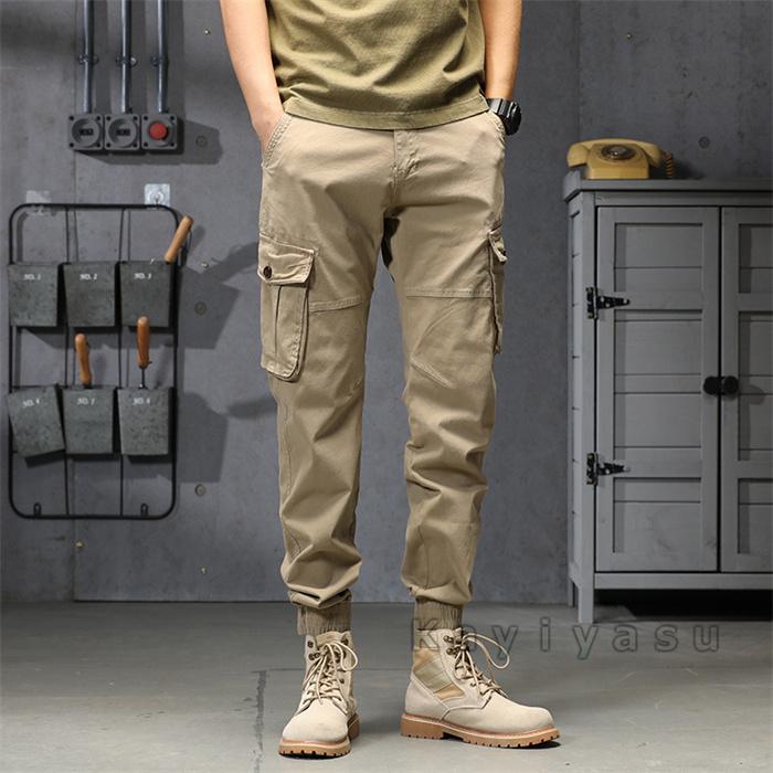 カーゴパンツ ジョガーパンツ メンズ テーパードパンツ カジュアルパンツ 長ズボン スポーツ アウトドア ボトムス ジム かっこいい 運動着 開店記念セール 男性用