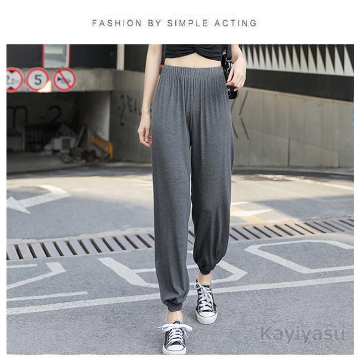 ジョガーパンツ レディース スウェットパンツ ジャージ パンツ ズボン ボトムス スポーツウエア 女性用パンツ 春夏 ゆったり 036 Ytfz C0 Kayiyasu ヤフー店 通販 Yahoo ショッピング