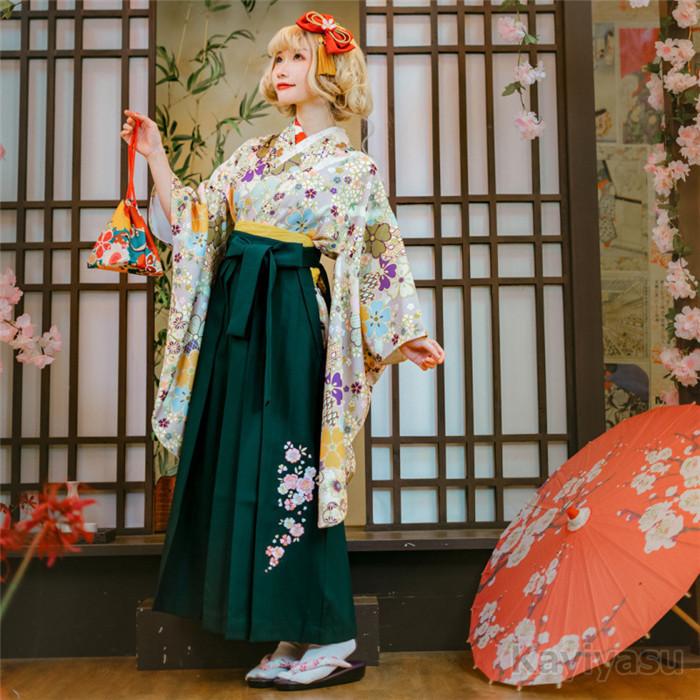 袴 和服 レディース 仮装 卒業式 二次元 和風 女性 学生 着物 9点セット選択可 和装 和風 和柄 入学式 成人式 振袖 プレゼント コスプレ 衣装 セパレート 052 Mtwl Zb13 Inotenka Yahoo 店 通販 Yahoo ショッピング