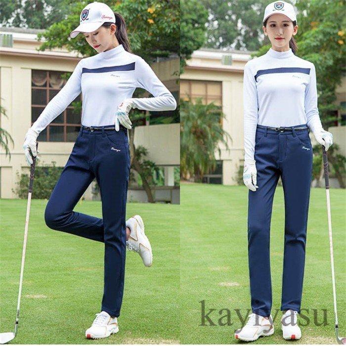 ゴルフ シャツ レディース ゴルフウェア インナーシャツ 女性用 ストレッチ カジュアル 秋冬 裏起毛 防寒 人気の春夏