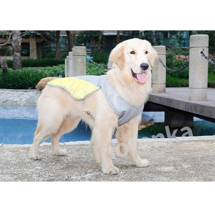 クールベスト 犬 クール犬用夏服 Xs 3xl ドッグウェア 冷感犬服 快適 商舗 通気 大型犬 熱中症対策 通気性 着脱簡単 小型 中型 四季節通用 ペットクーリングベスト