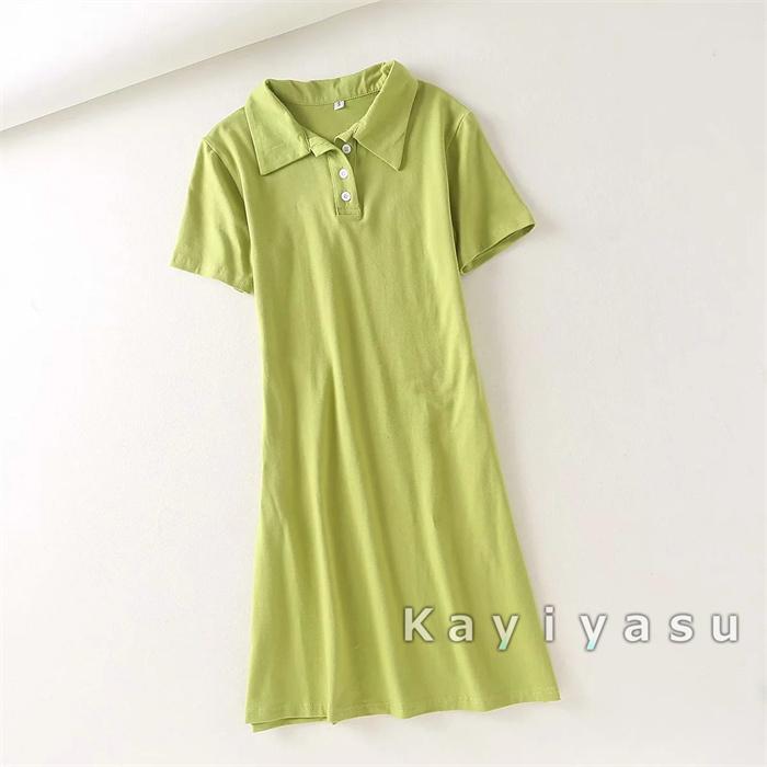 特別セール品 ゴルフウェア ゴルフワンピース レディース 半袖 ポロシャツ Tシャツワンピース Aライン 女性用 きれいめ Golf 可愛い 夏 コーデ スポーツ 運動 Commerces Boutique