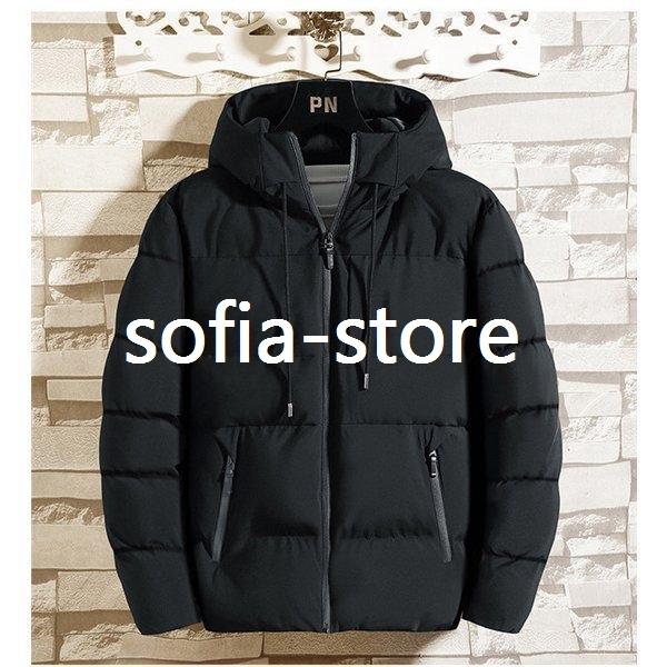 注目ショップ ブランドのギフト メンズ 中綿コート ジャケット ダウンジャケット 中綿入り フード付き アウター ブルゾン 防寒 軽量 ハイネック おしゃれ 冬