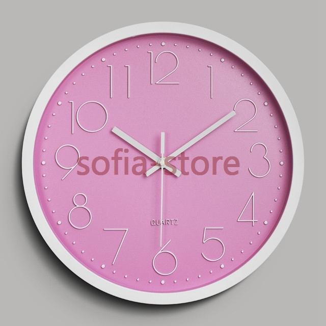 人気定番 壁掛け時計 おしゃれ 時計 壁掛け オシャレ 北欧 静音 安い 掛け時計 お洒落 子供部屋 リビング 軽量 乾電池 30cm Aynaelda Com