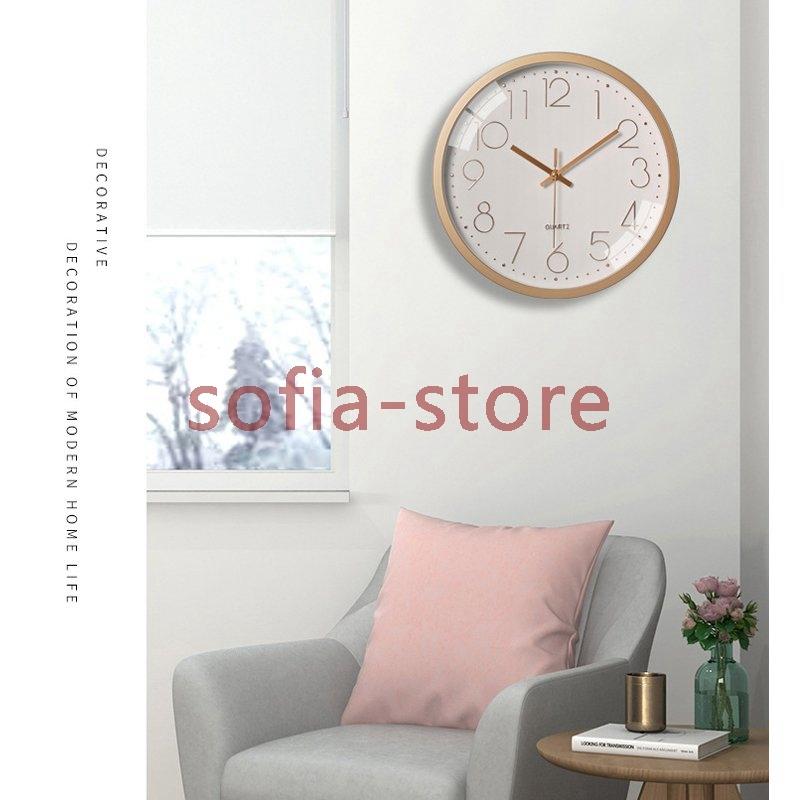 人気定番 壁掛け時計 おしゃれ 時計 壁掛け オシャレ 北欧 静音 安い 掛け時計 お洒落 子供部屋 リビング 軽量 乾電池 30cm Aynaelda Com