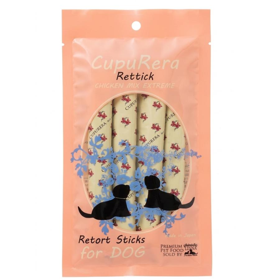 CUPURERA クプレラ レティック チキンミックスエクストリーム・ドッグ 成犬用 18g×4本 総合栄養食 鶏肉 鶏レバー おやつ トッピング | 