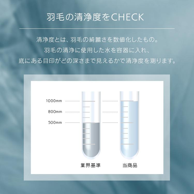 布団 羽毛布団 シングル 掛け布団 軽い 冬 羽毛 薄掛け 抗菌防臭 抗カビ シングルロング KKF-WD9008-SL アイボリー アイリスオーヤマ [HT]｜sofort｜13