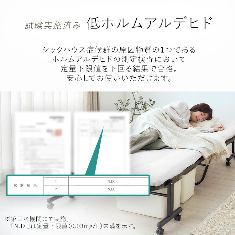 IRIS OHYAMA（アイリスオーヤマ） 折りたたみベッド すのこベッド