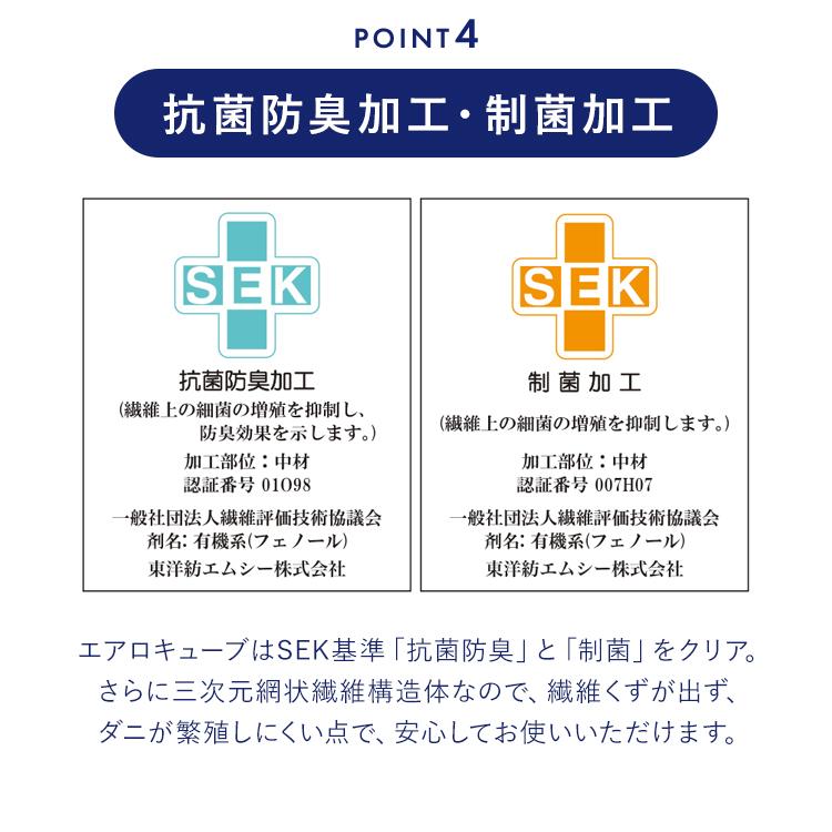 敷布団 セミダブル 洗える 丸洗い 抗菌防臭 通気性 軽い 軽量 ふんわり 体圧分散 敷き布団 アイリスオーヤマ エアリー Airy ASFP80-SD *_14