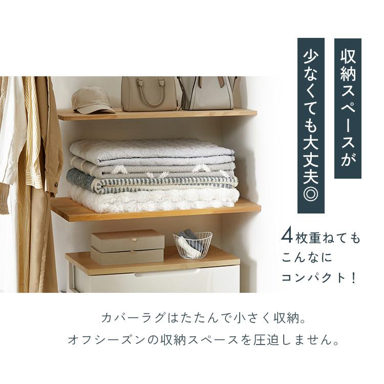 ラグ 下敷き 2畳用 パッド カーペット 滑り止め 厚手 高反発 防ダニ アイリスオーヤマ Hagash 約170×170cm アンダーラグ HAGU25-1818 * | IRIS OHYAMA | 15