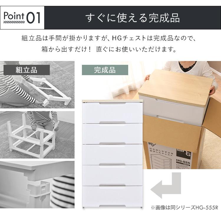 IRIS OHYAMA（アイリスオーヤマ） チェスト 白 収納ボックス 収納