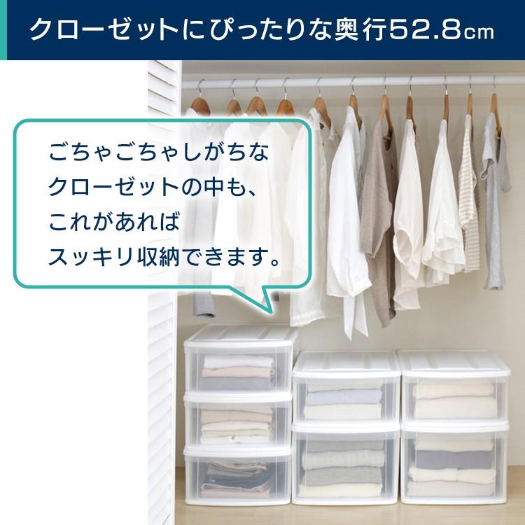 IRIS OHYAMA（アイリスオーヤマ） 収納ケース 引き出し 収納ボックス