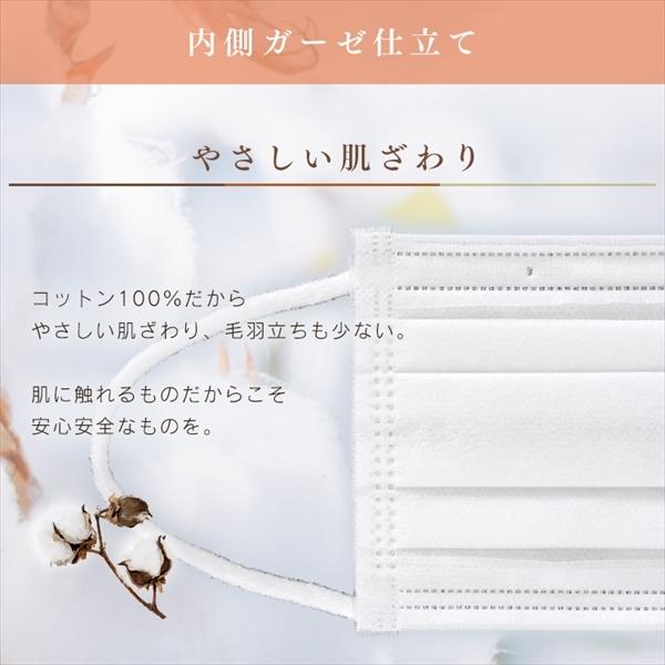 不織布マスク マスク 不織布 アイリスオーヤマ 使い捨てマスク 90枚入り アイリスオーヤマ ふつう 小さめ 内側ガーゼマスク PK-G30M | IRIS OHYAMA | 03