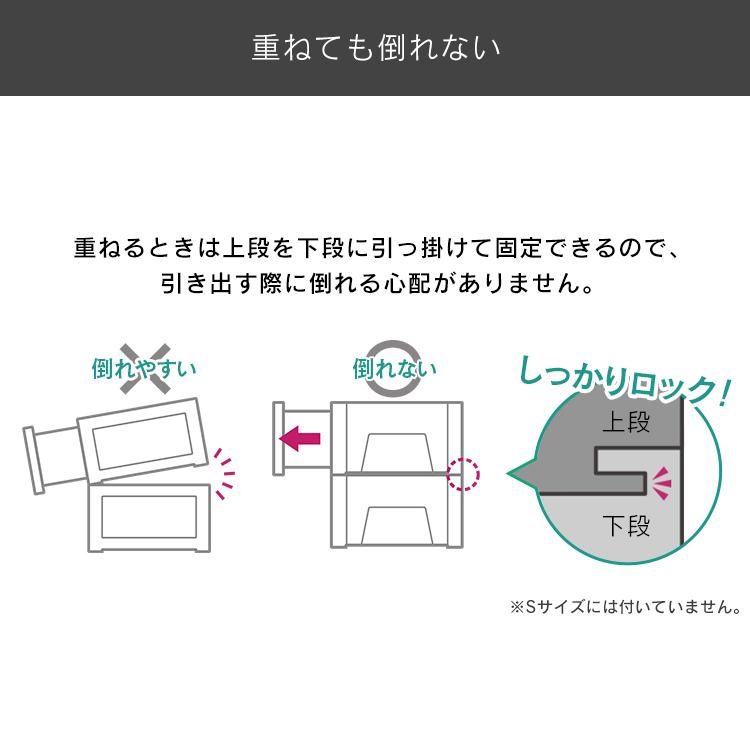 収納ボックス 収納ケース フタ付き 引き出し  チェスト 衣装ケース アイリスオーヤマ Mサイズ深型 安い 洋服 収納 BC-MD クローゼット 一人暮らし [HT]｜sofort｜09