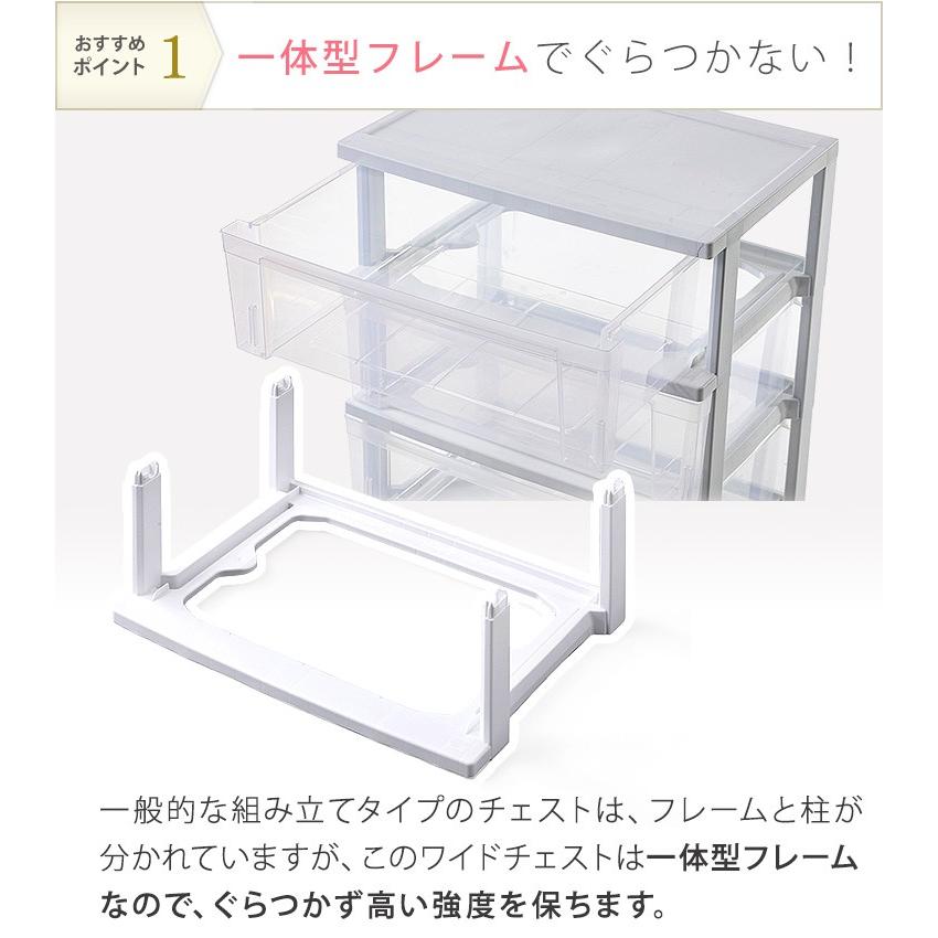 IRIS OHYAMA（アイリスオーヤマ） 収納ボックス 引き出し おしゃれ