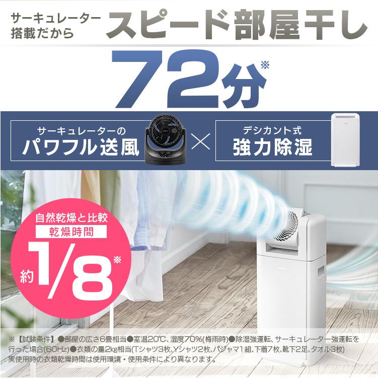 IRIS OHYAMA（アイリスオーヤマ） 除湿機 サーキュレーター 衣類乾燥