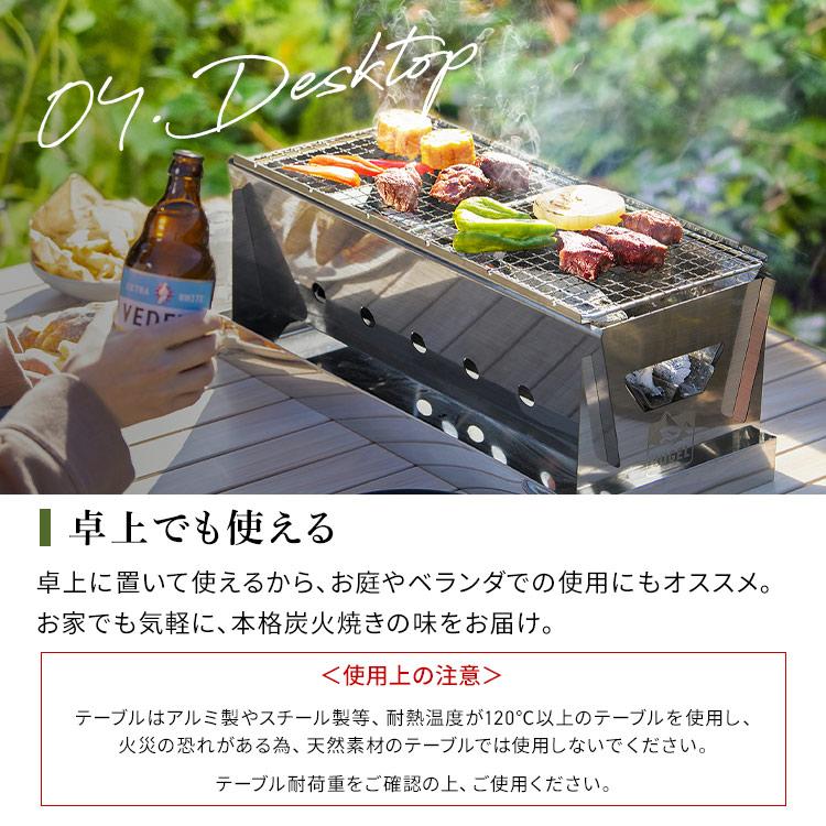 IRIS OHYAMA バーベキュー コンロ 卓上 キャンプ用品 大型 BBQ