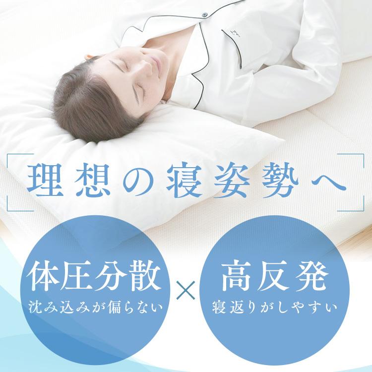 IRIS OHYAMA（アイリスオーヤマ） マットレス シングル 高反発×低反発
