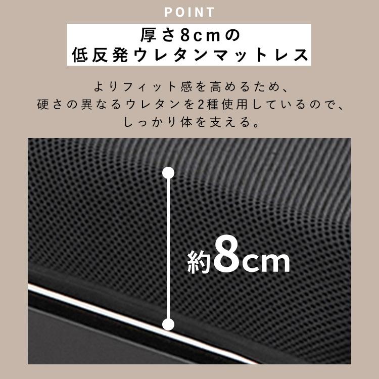 IRIS OHYAMA（アイリスオーヤマ） 折りたたみベッド シングル 低反発
