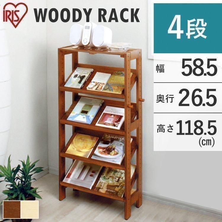 IRIS OHYAMA（アイリスオーヤマ） ウッドラック 木製 ラック 収納棚