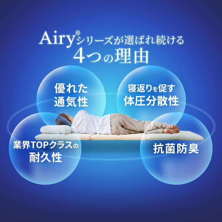 IRIS OHYAMA（アイリスオーヤマ） マットレス ダブル 六つ折り 高反発