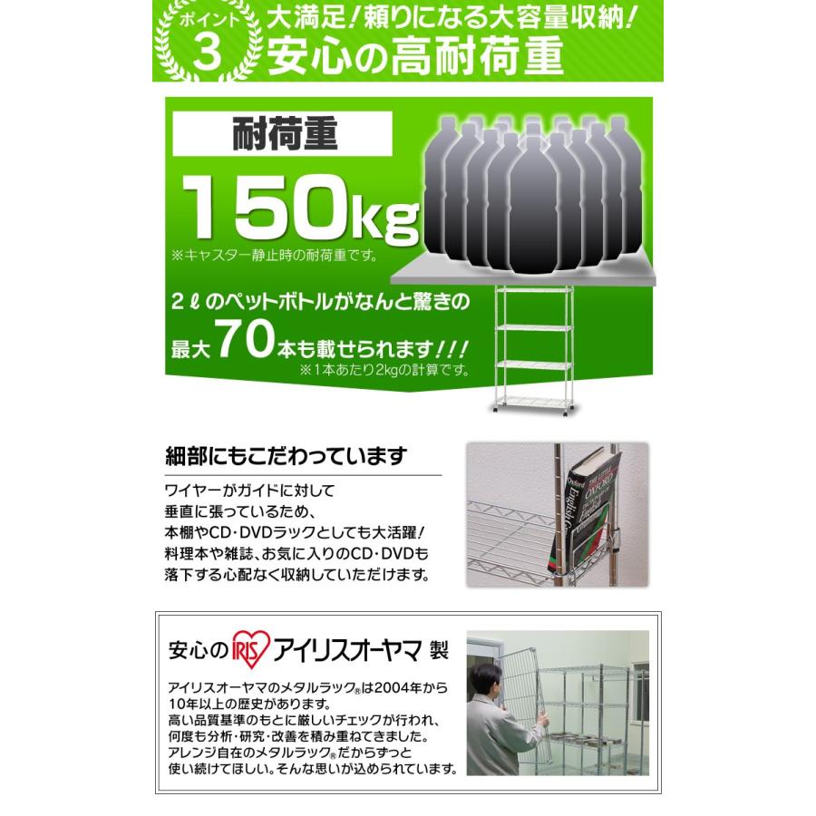 メタルシェルフ　SEM-5515 2個セット　アイリスオーヤマ 楽天市場】アイリスオーヤマ メタルシェルフ SEM-5515 メタルラック