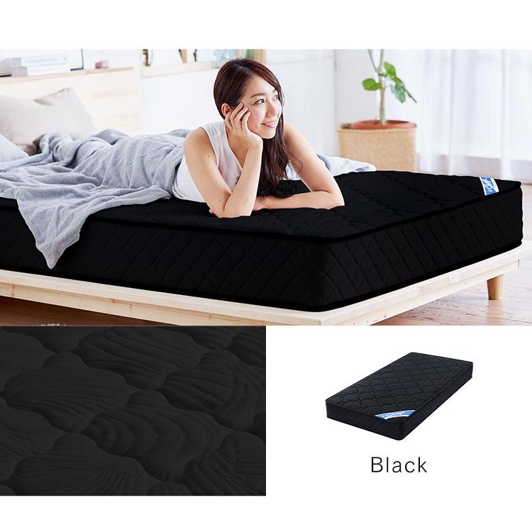 マットレス シングル ポケットコイル 高反発 ふつう ベッドマットレス