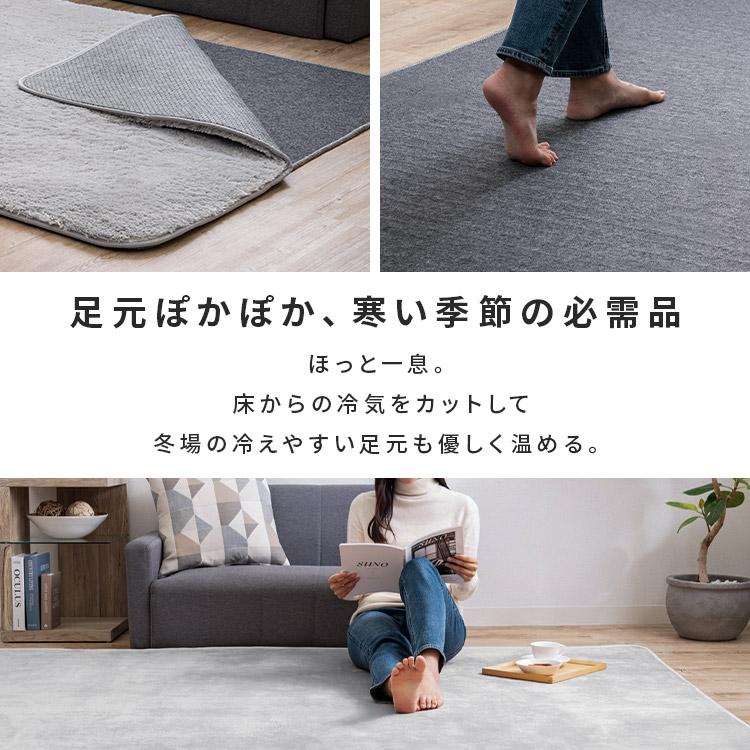 ホットカーペット 1.5畳 本体 TEKNOS 125×180cm おしゃれ 節電 ダニ