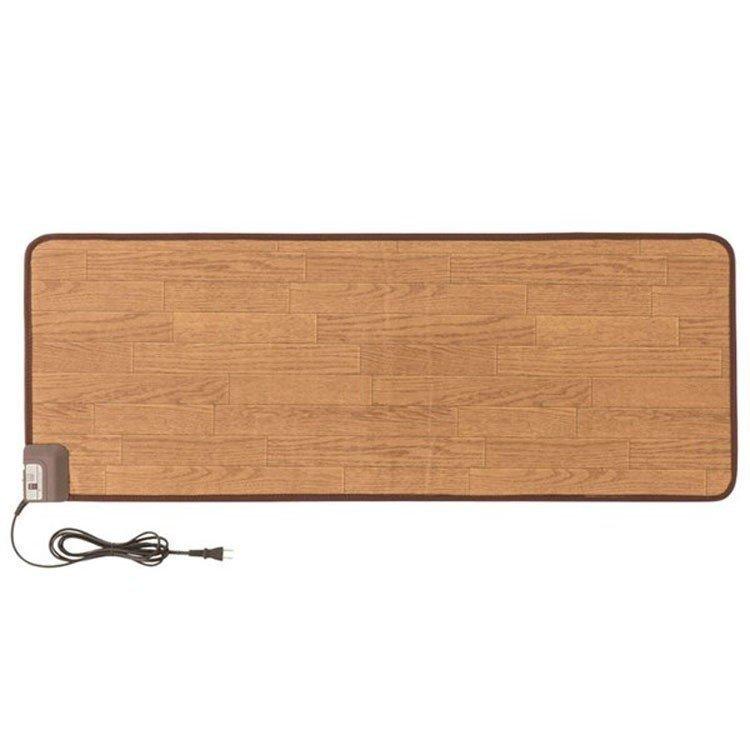 ホットカーペット キッチンマット(L) 120×45cm 木目調 WFM-4512D (D ...