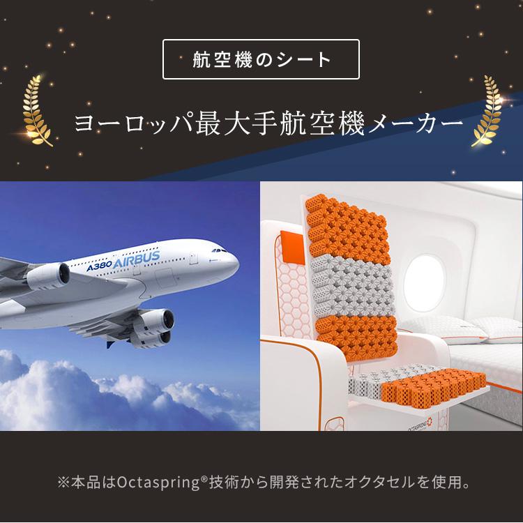 マットレス シングル オクタスプリング 寝具 背中 肩 腰 新生活 DORMEO