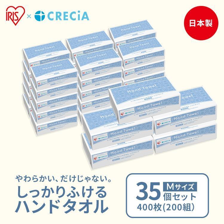 ハンドタオル Mサイズ 35個セット しっかりふけるハンドタオル ソフト
