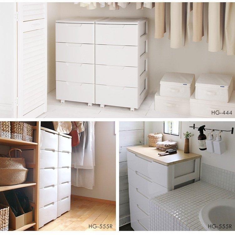 IRIS OHYAMA（アイリスオーヤマ） チェスト 完成品 白 おしゃれ 北欧 3