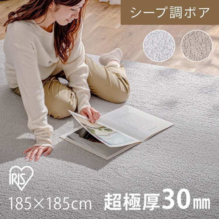 IRIS OHYAMA（アイリスオーヤマ） ラグ おしゃれ 厚手 ラグマット