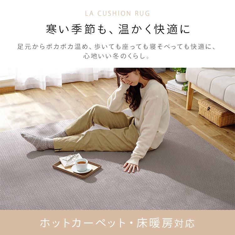 IRIS OHYAMA（アイリスオーヤマ） ラグ おしゃれ 厚手 ラグマット