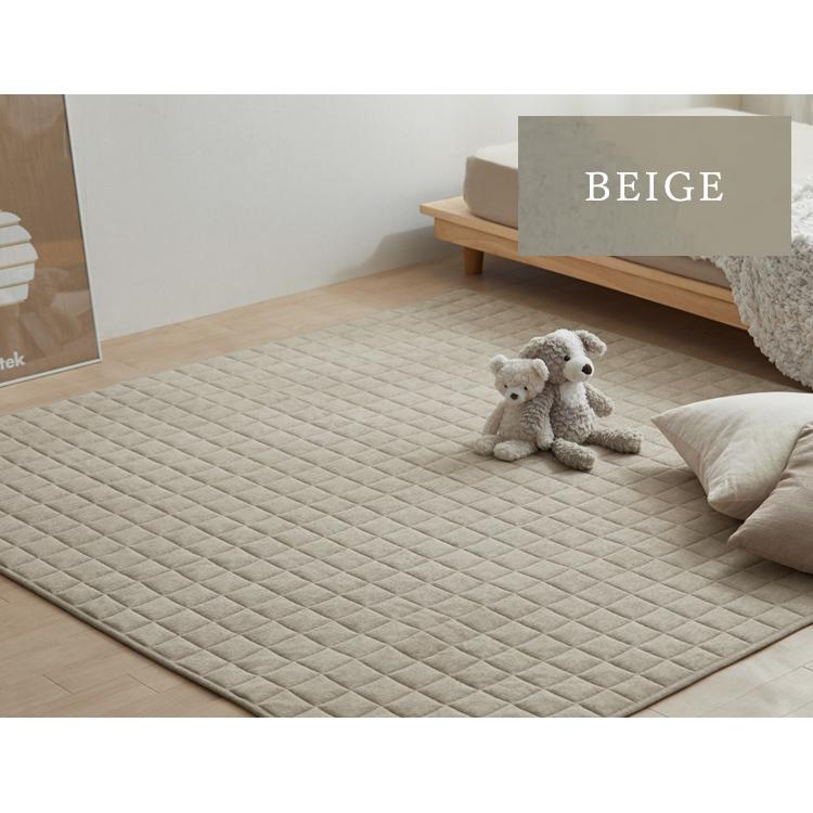 ラグ カーペット ラグマット 洗える 厚手 北欧 おしゃれ 冬 冬用 3畳 185&times;240 長方形 タオルタッチラグ ORG-T1824 アイリスオーヤマ