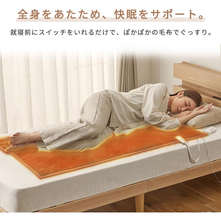 IRIS OHYAMA（アイリスオーヤマ） 電気毛布 敷毛布 シングル 節電