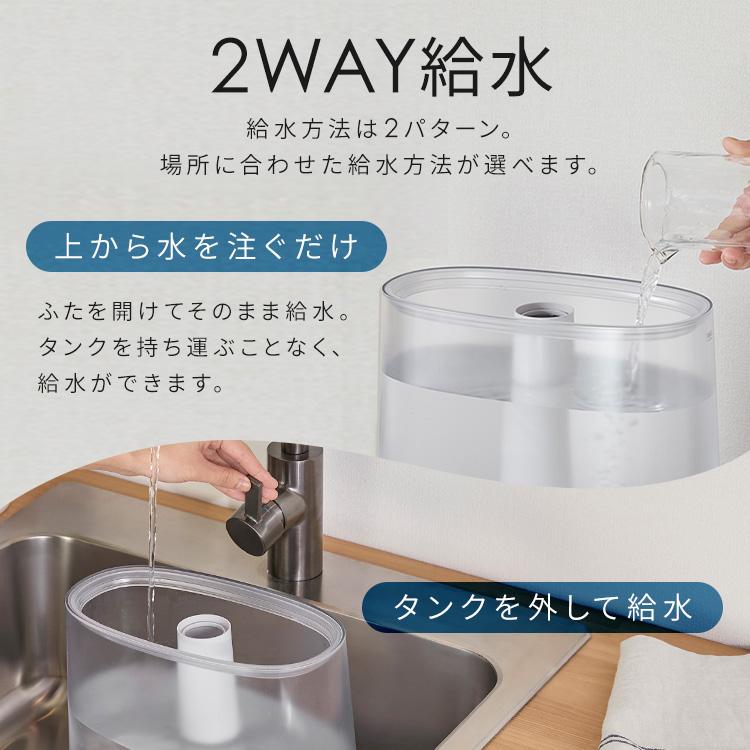 IRIS OHYAMA（アイリスオーヤマ） 加湿器 大容量 卓上 6L ハイブリッド