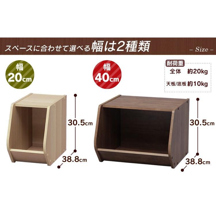 IRIS OHYAMA（アイリスオーヤマ） カラーボックス 3個セット 収納 扉
