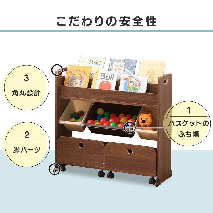 おもちゃ収納 おもちゃ箱 子供部屋 おしゃれ 本棚 絵本 トイラックハウス 収納ボックス ラック STHR-13 アイリスオーヤマの画像