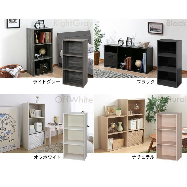 IRIS OHYAMA（アイリスオーヤマ） カラーボックス 3段 2個 収納