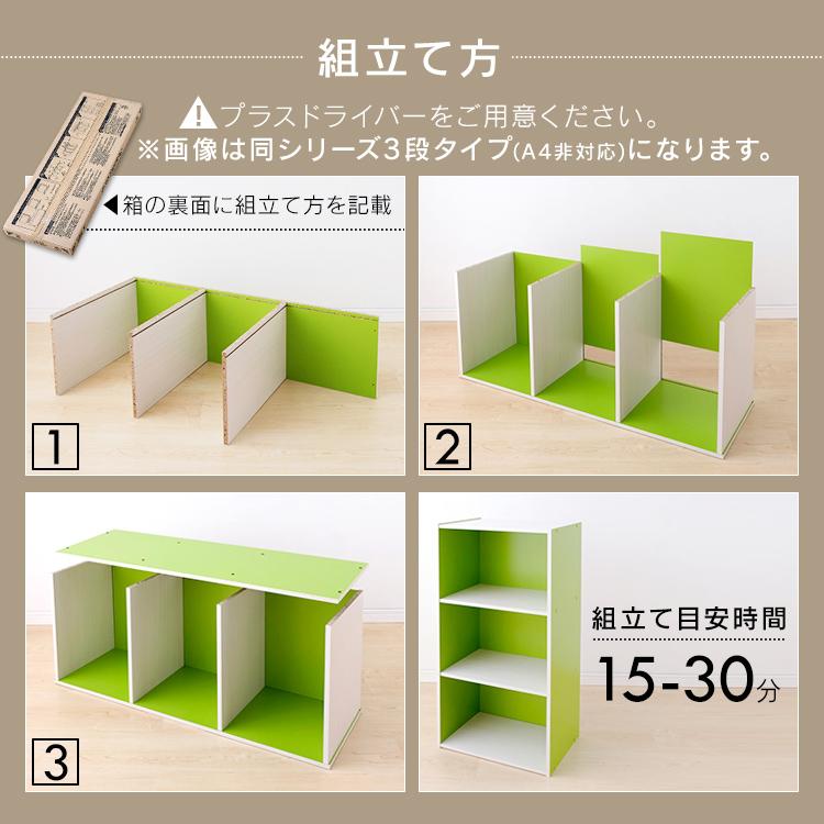 IRIS OHYAMA（アイリスオーヤマ） カラーボックス 収納 おしゃれ 棚