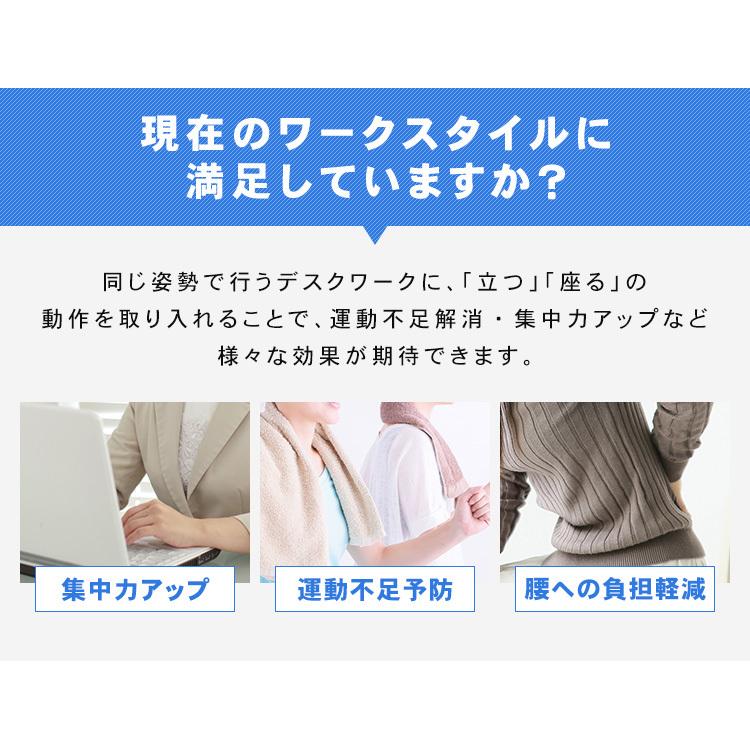 IRIS OHYAMA（アイリスオーヤマ） 昇降デスク スタンディングデスク