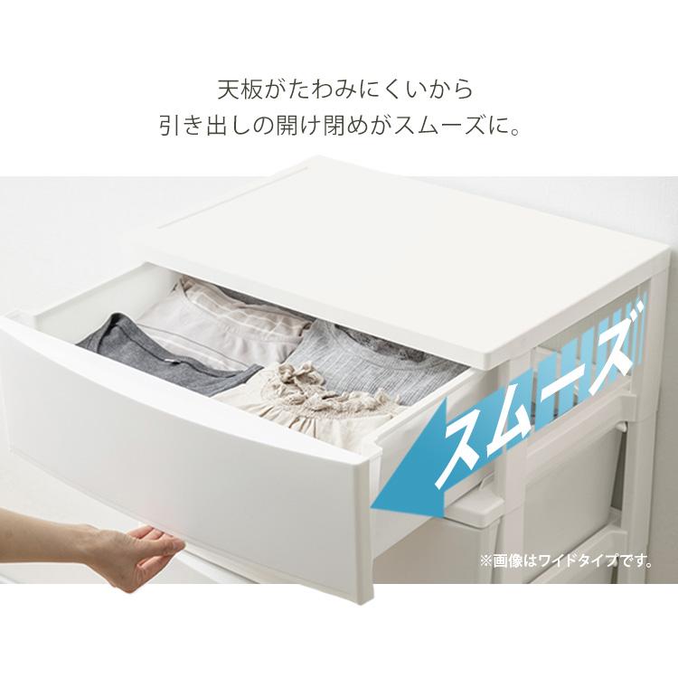 IRIS OHYAMA（アイリスオーヤマ） チェスト タンス 5段 白 衣装ケース