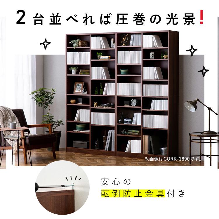 IRIS OHYAMA（アイリスオーヤマ） 本棚 大容量 カラーボックス 8段 幅