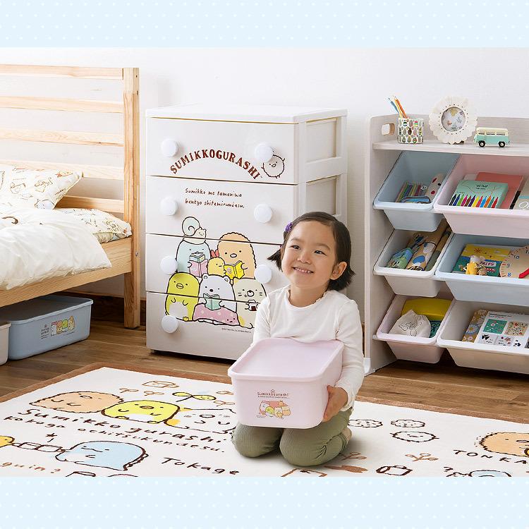 【新品未開封】すみっコぐらしグッズ　まとめ売り　収納棚　マット　バッグ　椅子等 楽天市場】すみっコぐらし 収納ボックス フタ付き積み重ねBOX MDサイズ