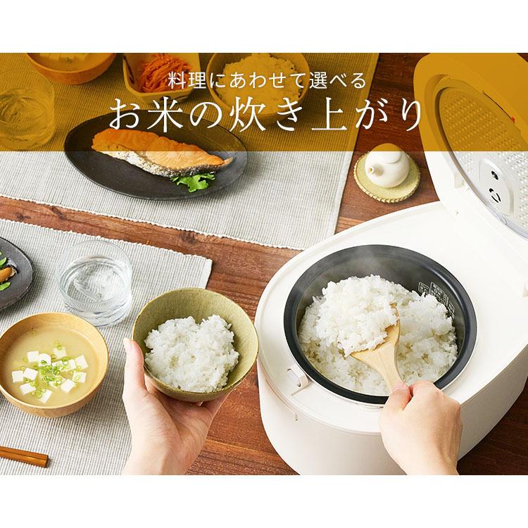 IRIS OHYAMA 炊飯器 低糖質 糖質カ抑制 3合 IHジャー炊飯器 3合