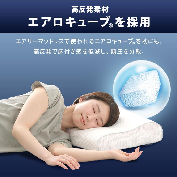 IRIS OHYAMA（アイリスオーヤマ） 枕 まくら 高反発 低反発 通気性 首