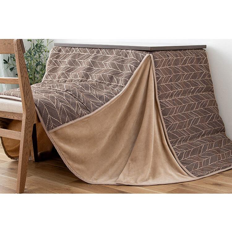 IRIS OHYAMA（アイリスオーヤマ） こたつ布団 長方形 大判 240×220