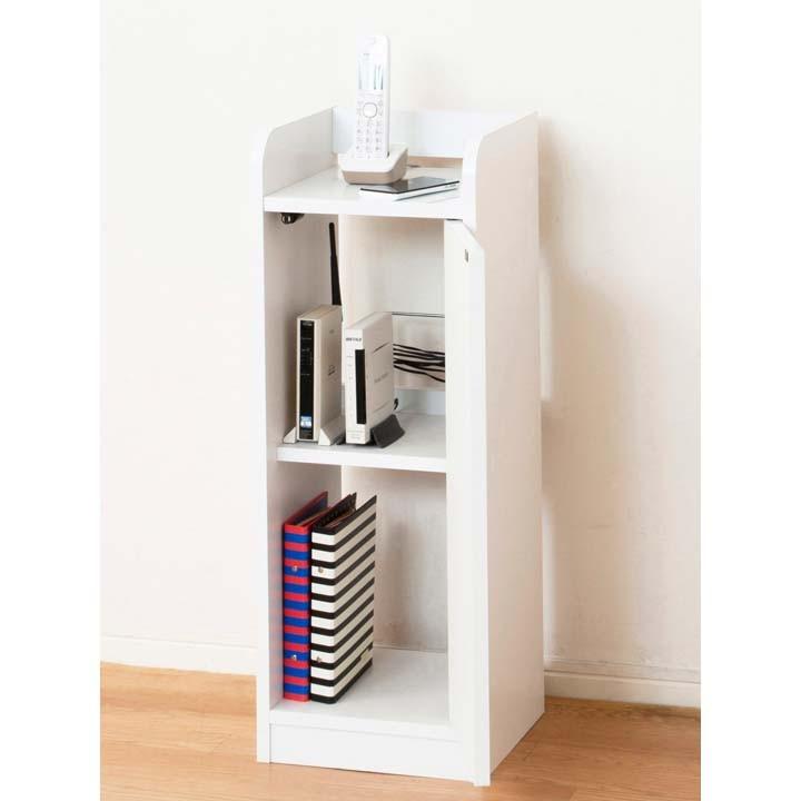 鏡面モデム収納ラック スリム パソコン収納 モデム 収納 ラック 隙間 代引不可 M 収納専科 Sofort 通販 Yahoo ショッピング